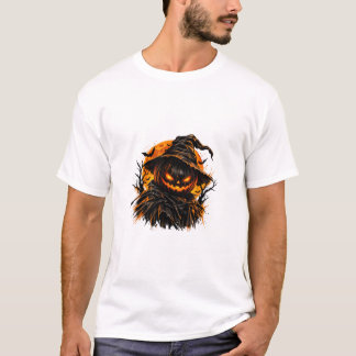 Camiseta Calabaza oscura de Halloween
