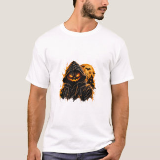 Camiseta Calabaza oscura de Halloween – Jack-O-Lantern góti