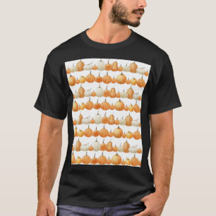Camiseta Calabaza otoñal: Patrón de Ilustracion acuarela