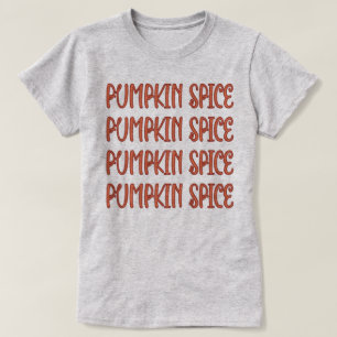 Camiseta Calabaza Palabras de especias T-Shirt