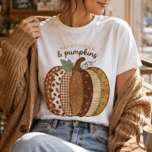Calabaza Patchwork Otoño Gráfico Cómodo Cosecha de