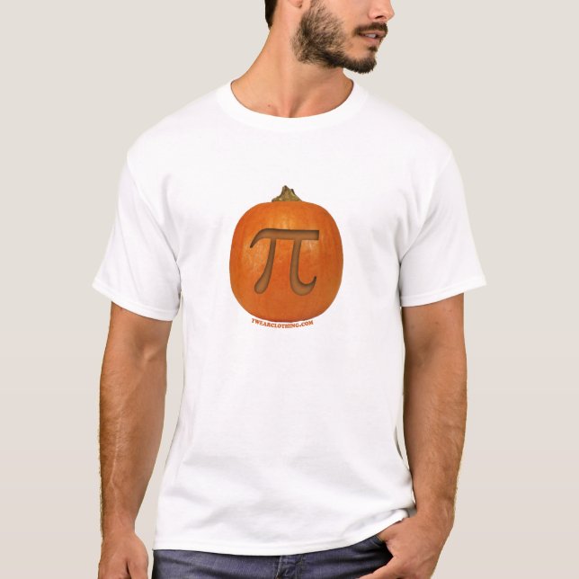 Camiseta calabaza pi (Anverso)