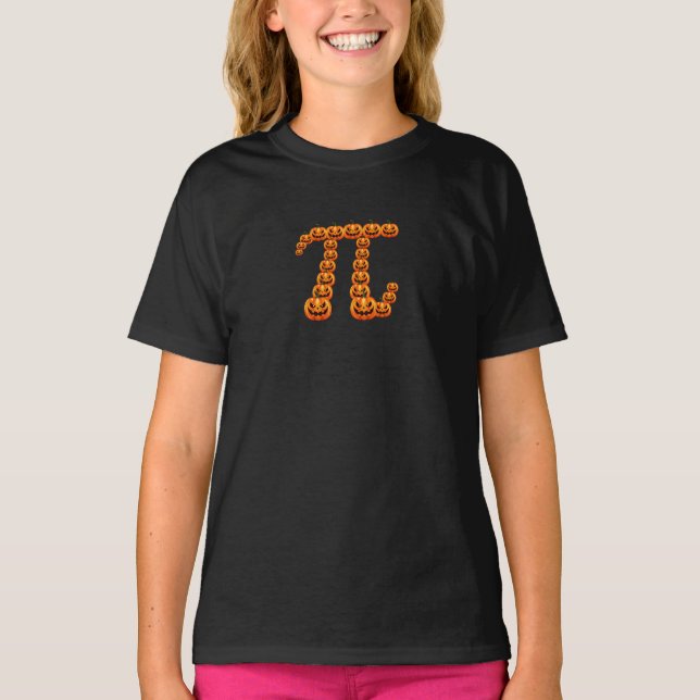 Camiseta Calabaza Pi Halloween (Anverso)