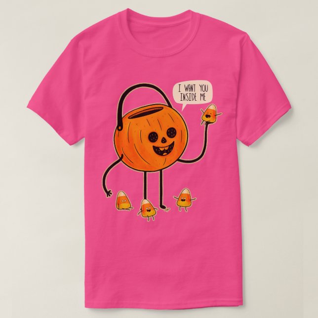 Camiseta Calabaza picante (Diseño del anverso)