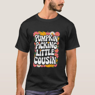Camiseta Calabaza Picar a un pequeño primo coincidiendo con