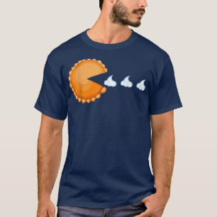 Camiseta Calabaza Pie Familia Comida Retro Juego Gracioso G