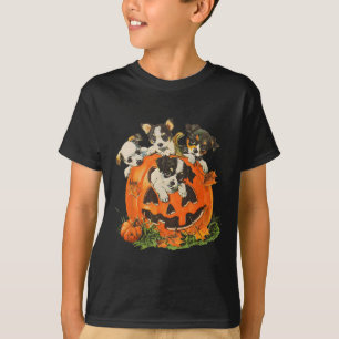Camiseta Calabaza retro de perro de los años 90 cachorros H