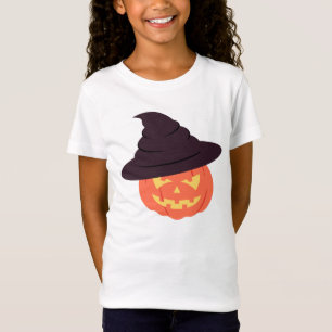 Camiseta Calabaza retro naranja