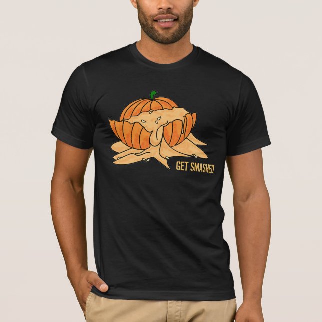 Camiseta Calabaza rota (Anverso)