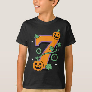 Camiseta Calabaza Seis Siete 67 Pareja de Halloween 7 Coinc