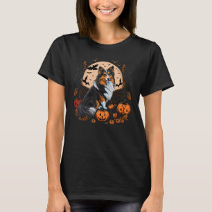 Camiseta Calabaza Shetland Ropa de perro pastor en Sheltie