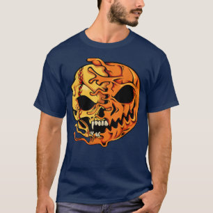 Camiseta Calabaza Softball Lazy Halloween Disfraces Scary S
