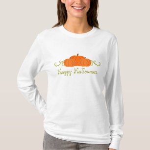 Camiseta Calabaza Swirls Halloween Sudadera Adulta