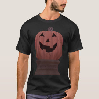 Camiseta calabaza temática Extragrande