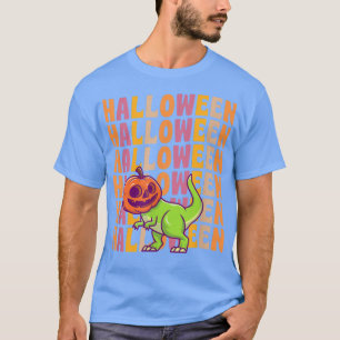 Camiseta Calabaza TRe Dinosaurio 70s 80s Estilo retro vinta