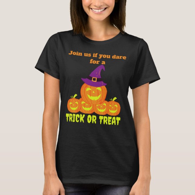 Camiseta Calabaza Trick O Trek (Anverso)