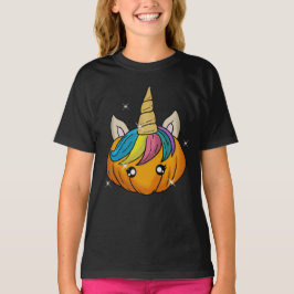 Camiseta Calabaza unicornio de Halloween