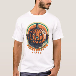 Camiseta Calabaza veraniega espeluznante de Summerween Vibe