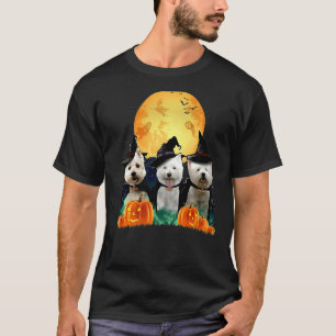 Camiseta Calabaza Westie Jack o linterna Perro Halloween