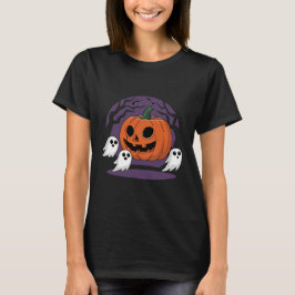 Camiseta Calabaza y Fantasmas
