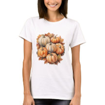 Calabazas acuáticas de otoño con hojas