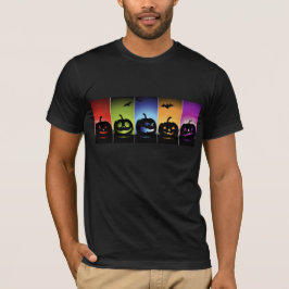Camiseta Calabazas coloridas de Halloween