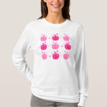 Calabazas de Bomba de Filigrana Rosa y Blanca de O