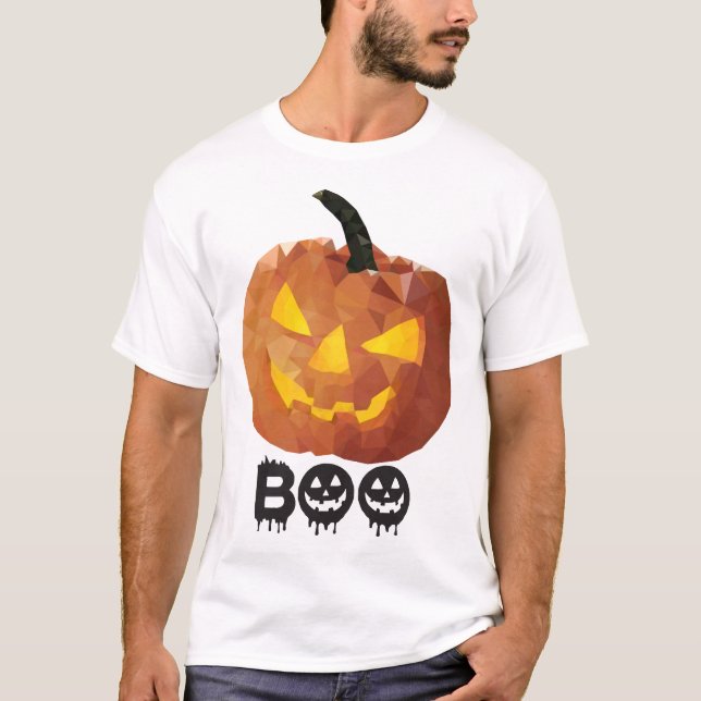 Camiseta calabazas de Halloween (Anverso)