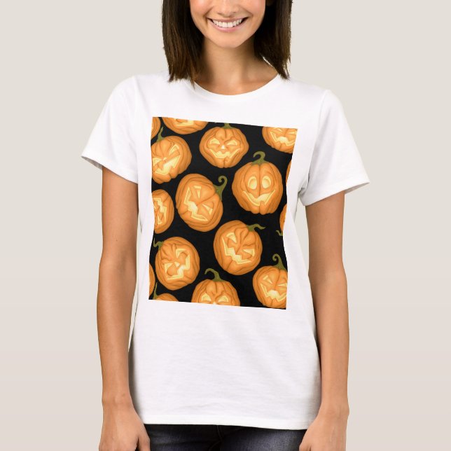 Camiseta Calabazas de Halloween (Anverso)