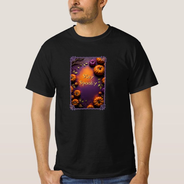 Camiseta Calabazas de Halloween (Anverso)