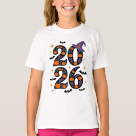 Camiseta Calabazas de Halloween rosadas 2026 Sombrero de Br