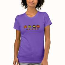 "Calabazas de Halloween Typography T-Shirt | Cute