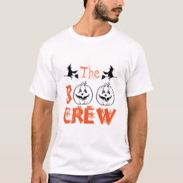 Camiseta Calabazas de la tripulación de Boo coincidentes