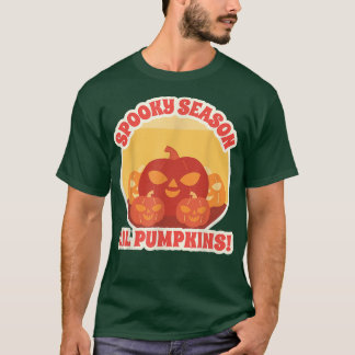 Camiseta Calabazas de lilo de temporada espeluznantes Jack 