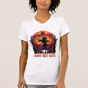 Camiseta Calabazas de niña murciélago de Halloween espeluzn