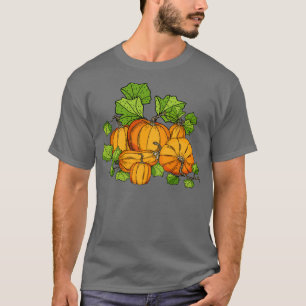 Camiseta Calabazas de otoño frescas de granja 1