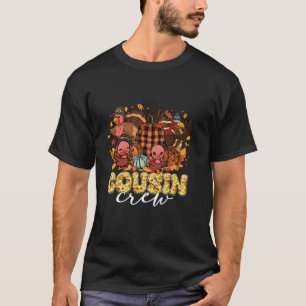 Camiseta Calabazas de pavos lindo equipo de primo de Acción