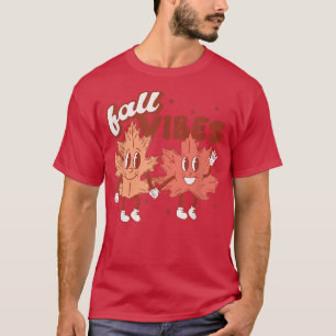 Camiseta Calabazas de pepitas caídas Funny deja vibraciones