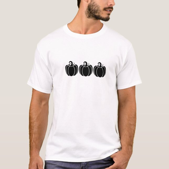 Camiseta Calabazas de plástico (Anverso)