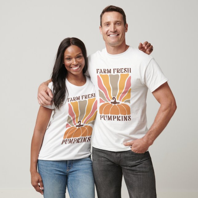 Camiseta Calabazas Frescas de Granja (Unisexo)