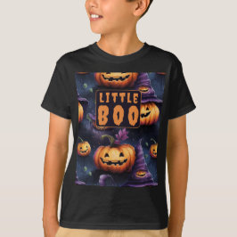 Camiseta Calabazas Gorras mágicos Pequeña Familia Boo