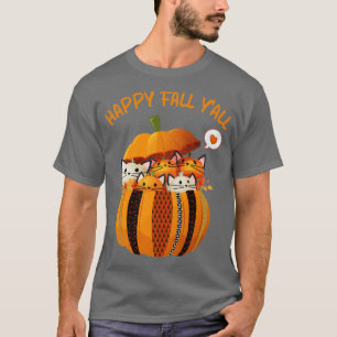Camiseta Calabazas Kitty En Una Calabaza