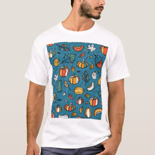 Camiseta Calabazas otoñales: Verduras de mano dibujadas