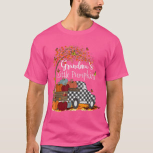 Camiseta Calabazas pequeñas de la abuela en otoño de 2021