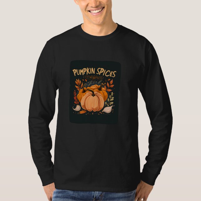 Camiseta Calabazas picantes disfrazadas para niños y Chicas (Anverso)