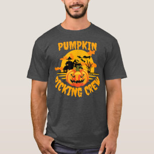 Camiseta Calabazas que recogen a la tripulación humorística