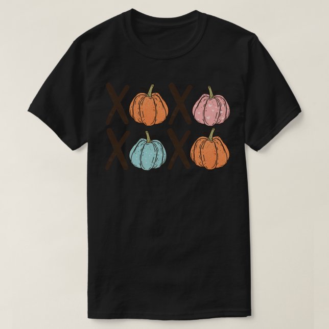 Camiseta Calabazas XOXO (Diseño del anverso)
