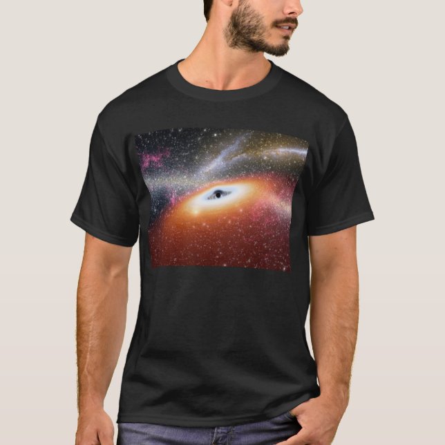 Camiseta Calabozo en el centro de una galaxia (Anverso)