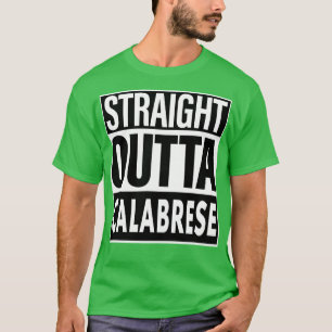 Camiseta Calabrese Nombre directo fuera de Calabrese