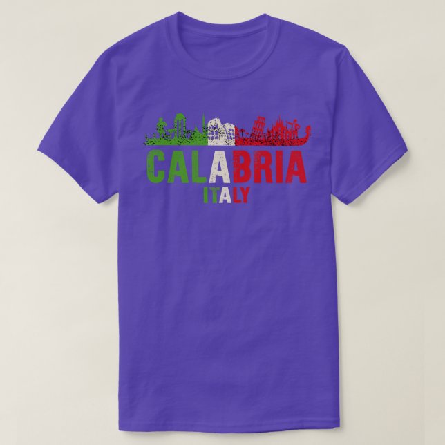 Camiseta Calabria Italia (Diseño del anverso)